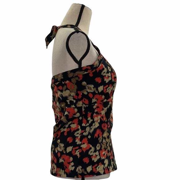 JONES New York Printed Halter Tank Top Size Large - Picture 7 of 10